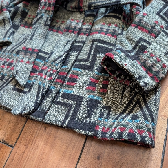 Mossimo Navajo Blanket Field Coat (S) - Picture 3 of 6